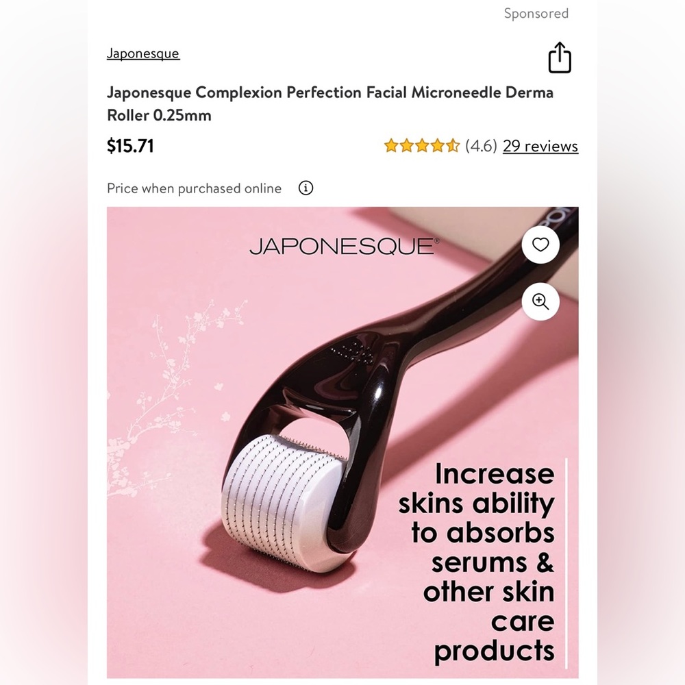 Japonesque, microneedle roller